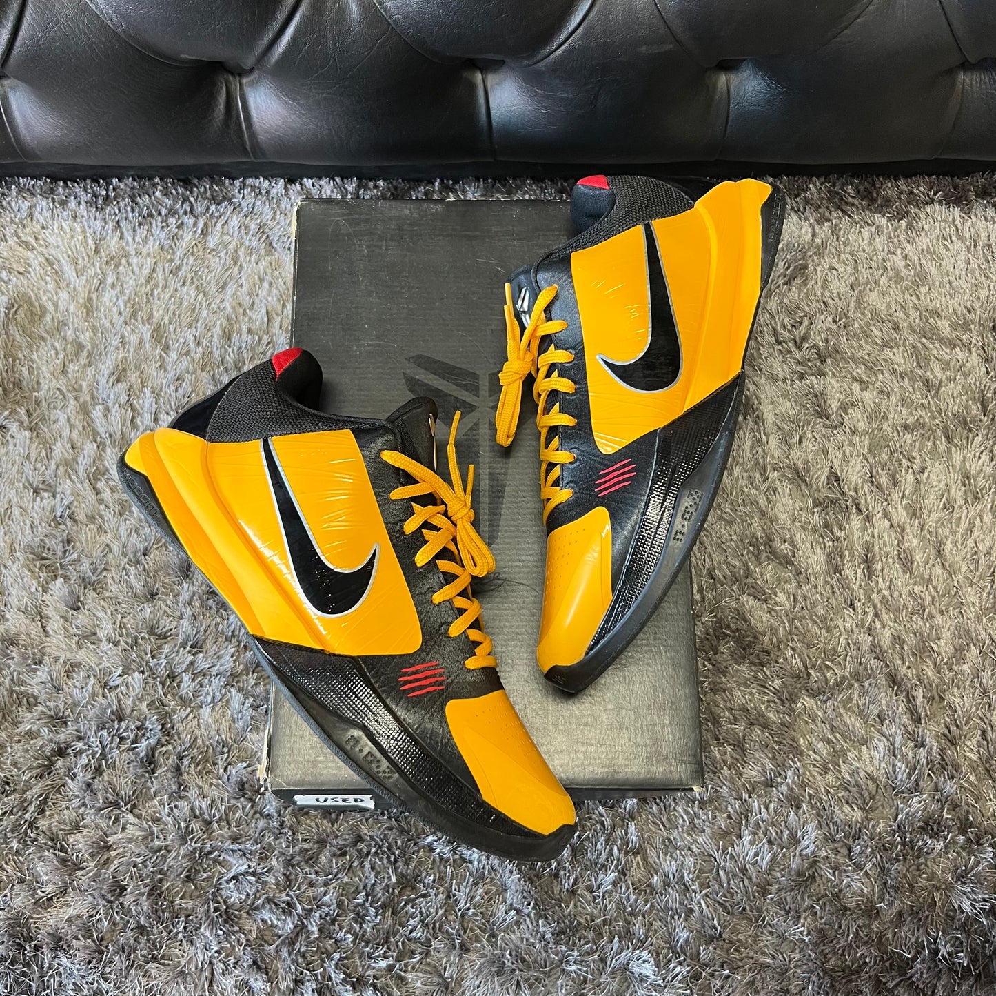 Kobe 5 Protro Bruce Lee size 10.5 used