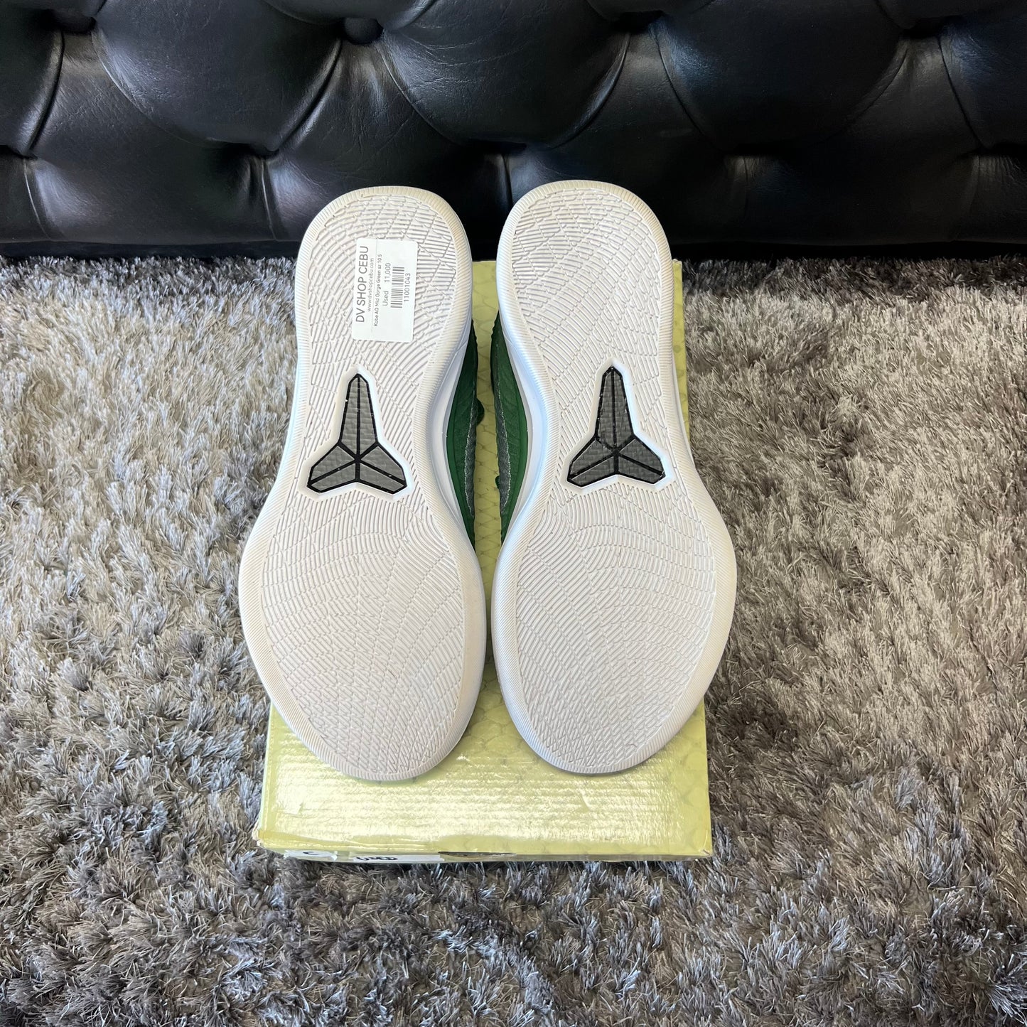 Kobe AD Mid Gorge Green size 10.5 used