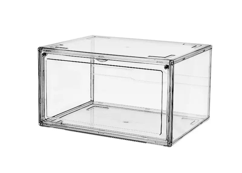 Clear acrylic shoe display box for sneakers