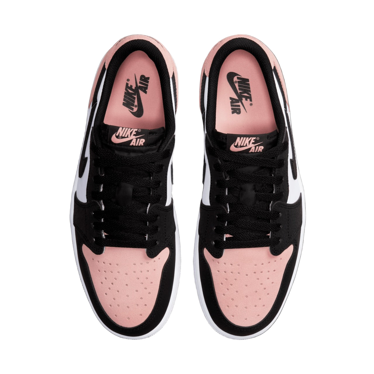 Air Jordan 1 Low OG "Bleached Coral" CZ0790-061 Top View