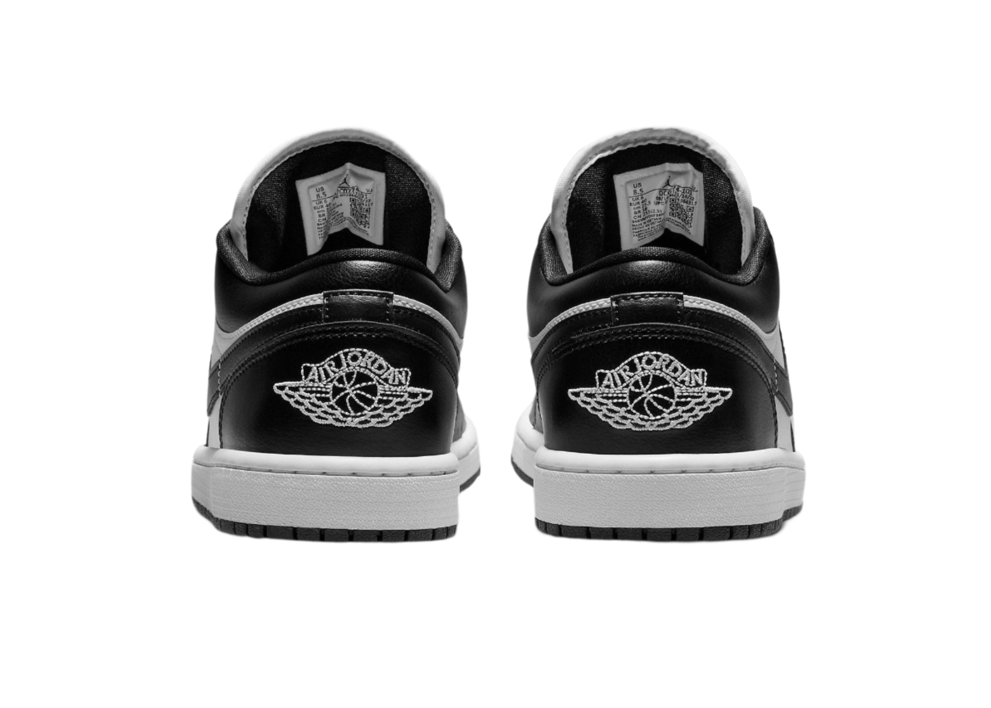 Air Jordan 1 Low Panda DC0774-101 Heel View