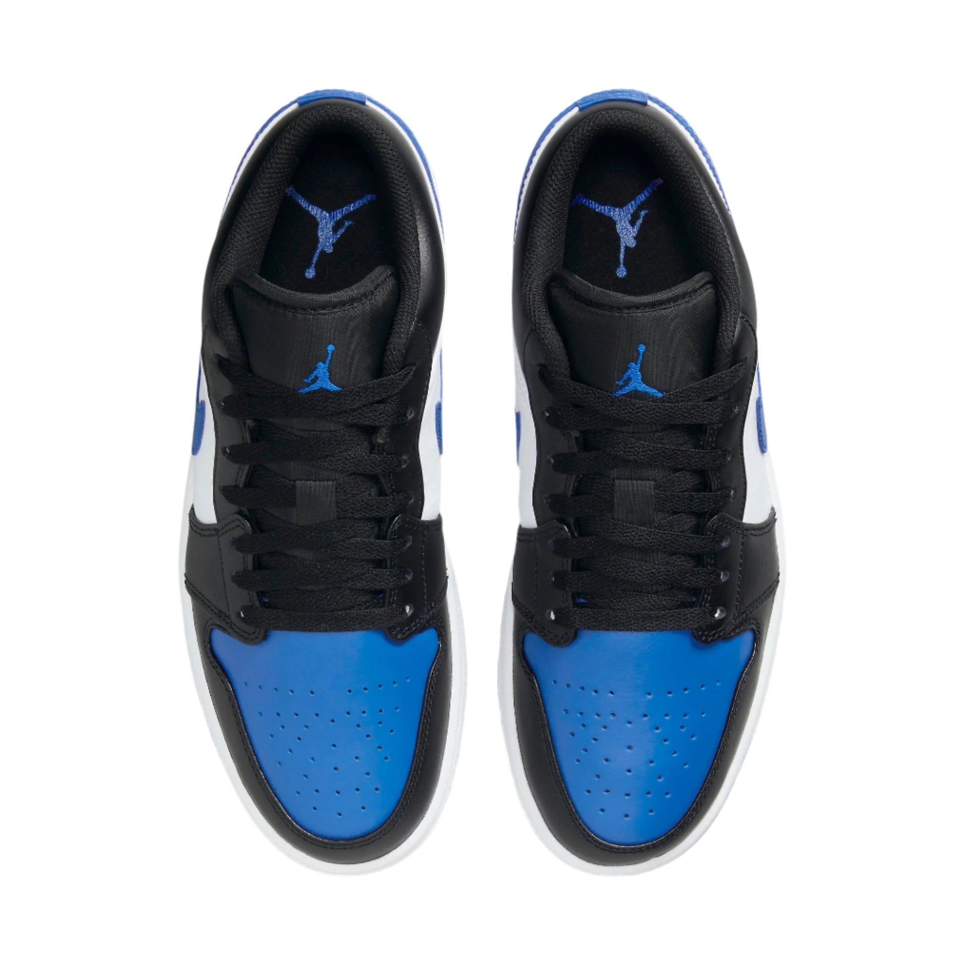 Air Jordan 1 Low Royal Toe 2.0 553558-140 Top View