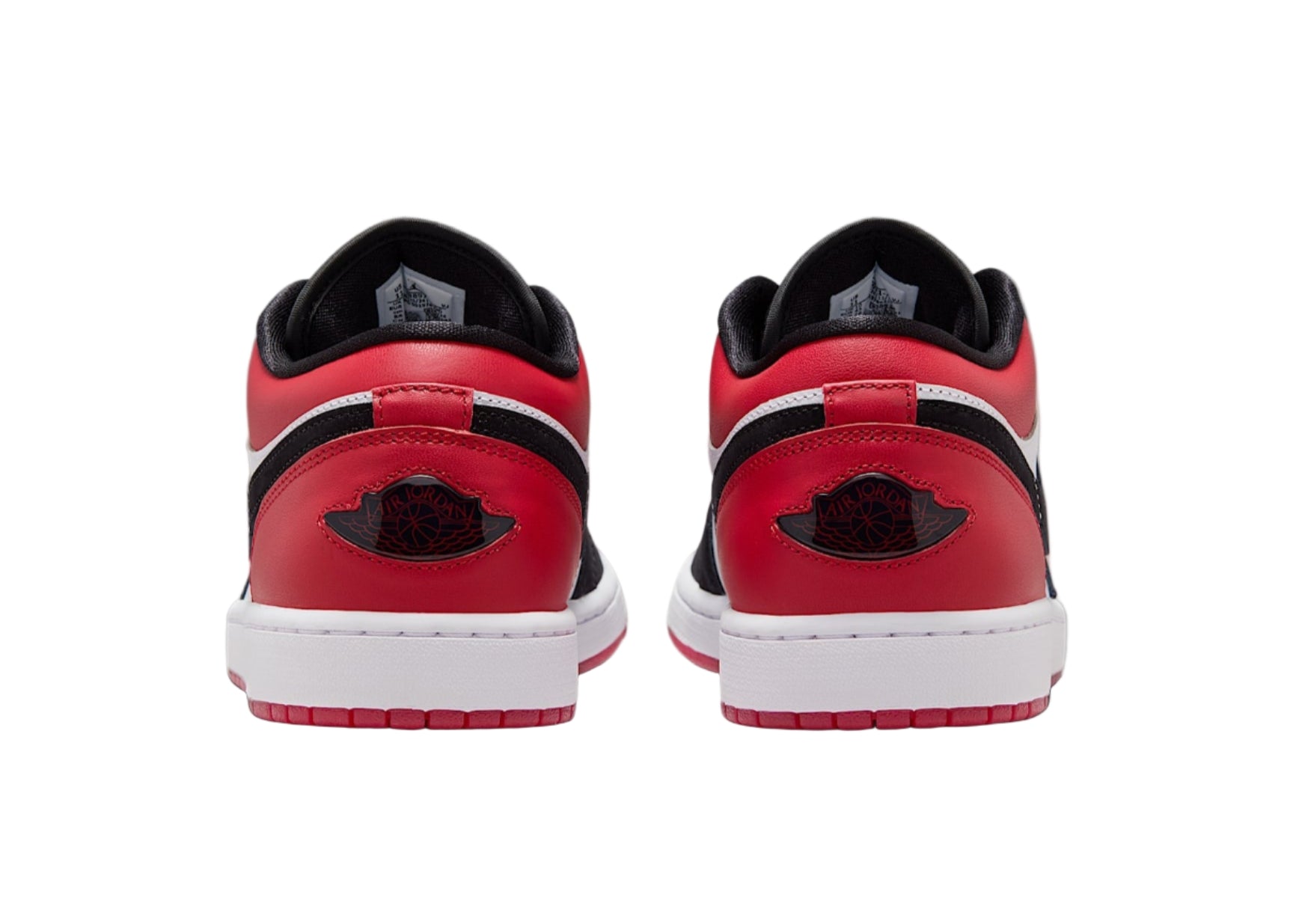 Air Jordan 1 Low SE "Black Toe 2025" IB8971-106 Heel View