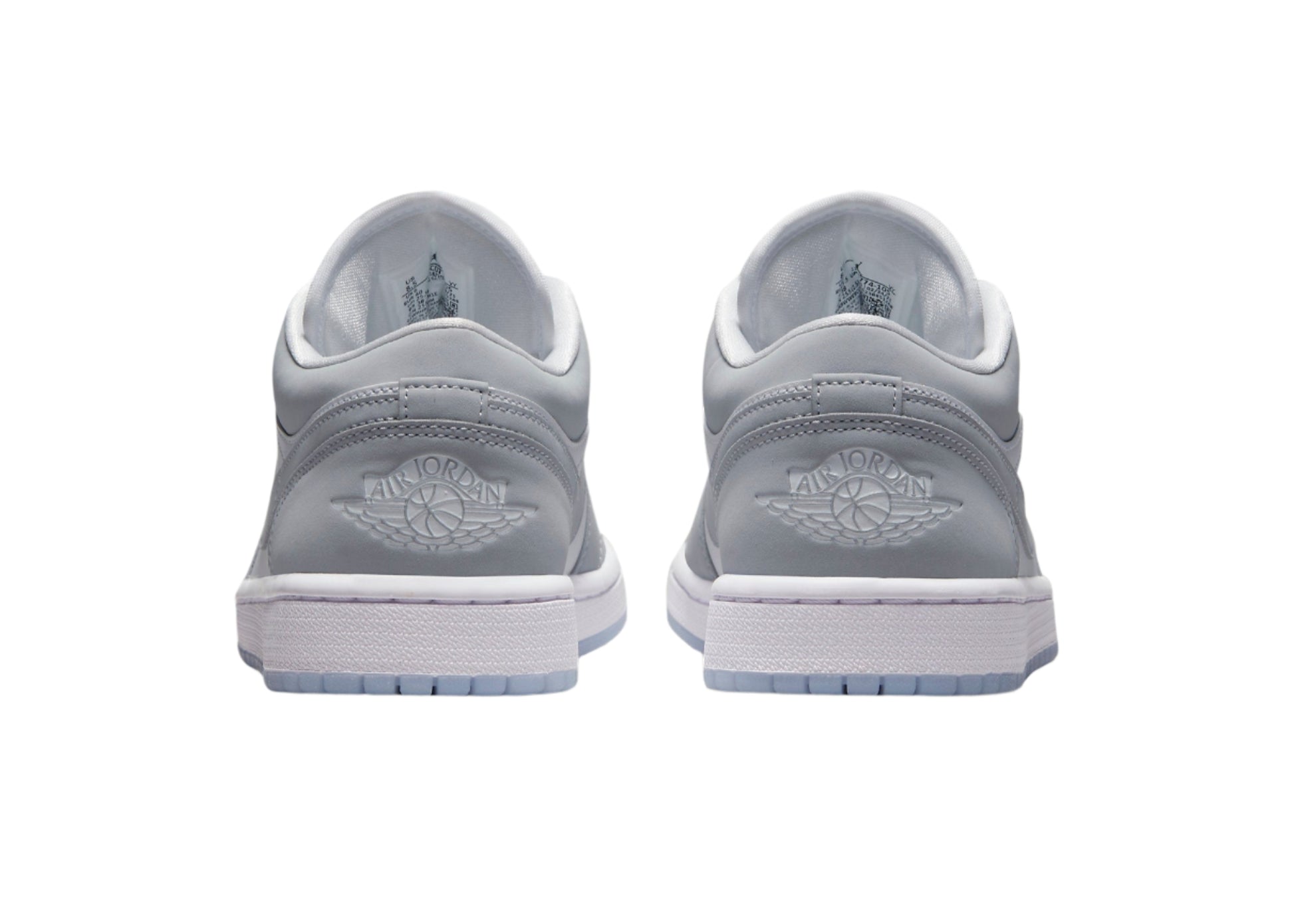 Air Jordan 1 Low Wolf Grey DC0774-105 Heel View