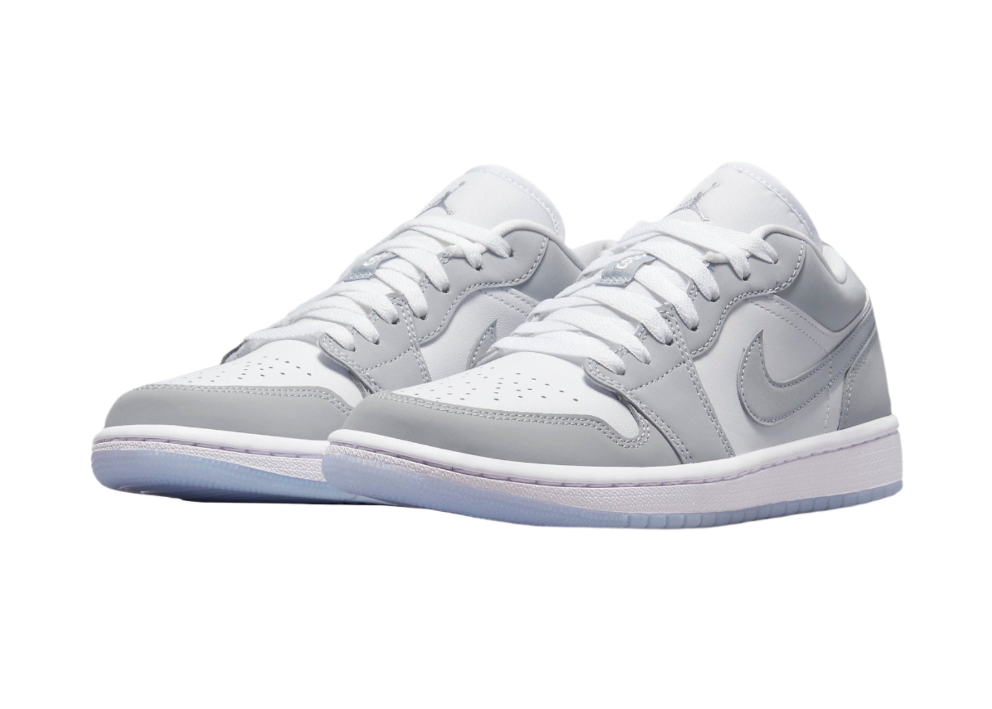 Air Jordan 1 Low Wolf Grey DC0774-105 On Feet View