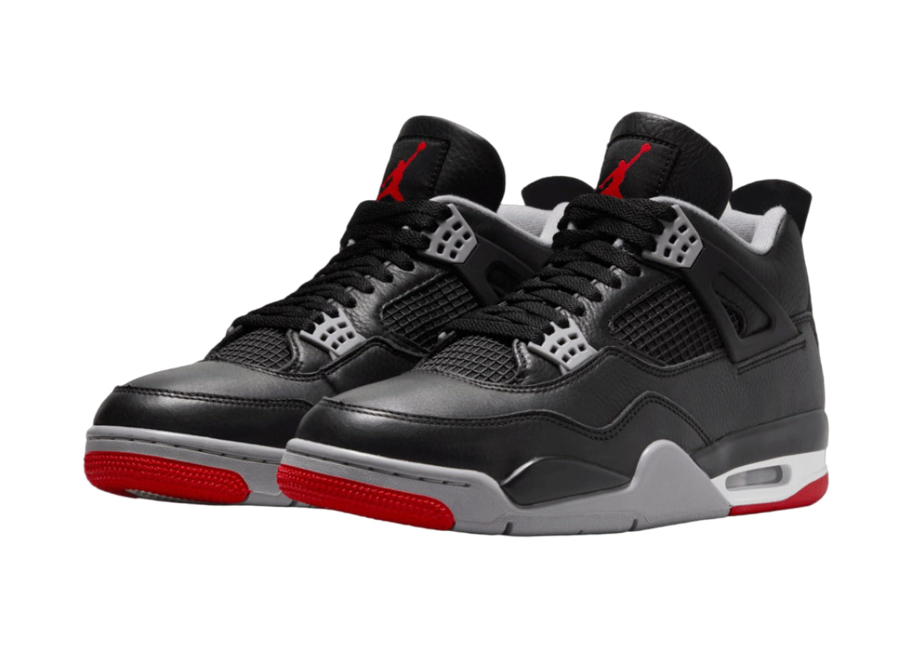 Air Jordan 4 "Bred Reimagined" FV5029-006 Front View