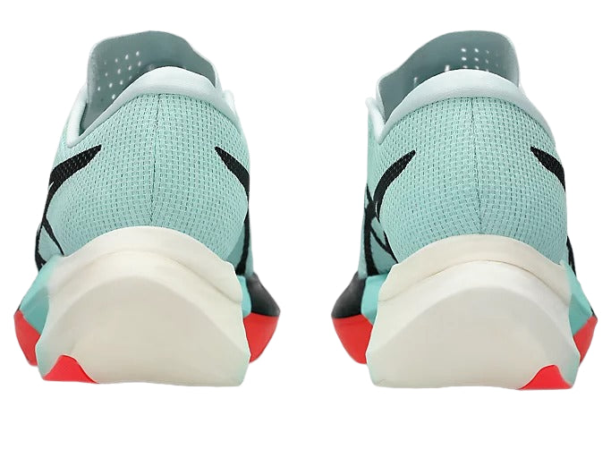 Asics Metaspeed Sky Paris Illuminate Mint Black 1013A123-400 Heel View