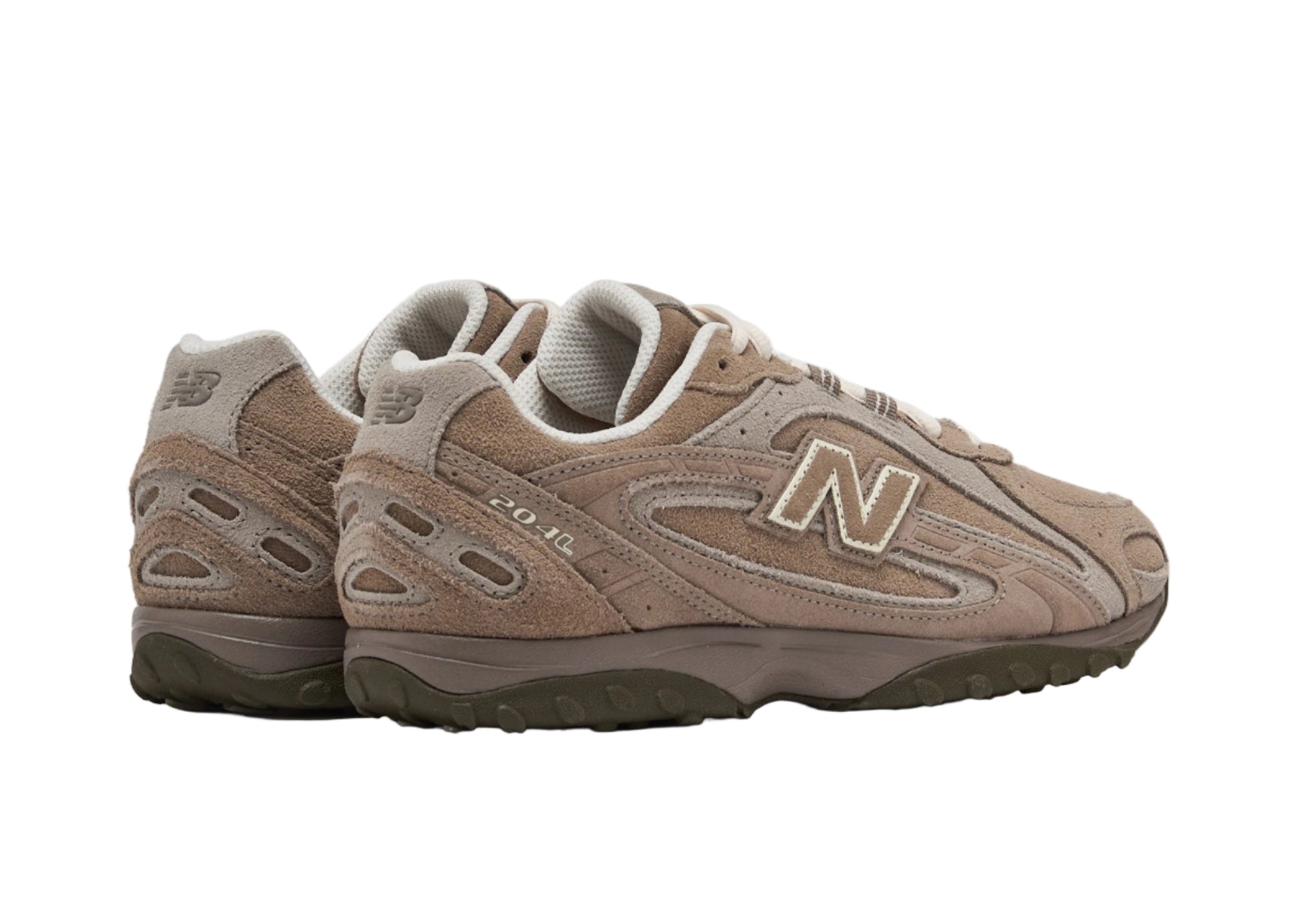 New Balance 204L "Mushroom Arid Stone" U204LMMA Heel View