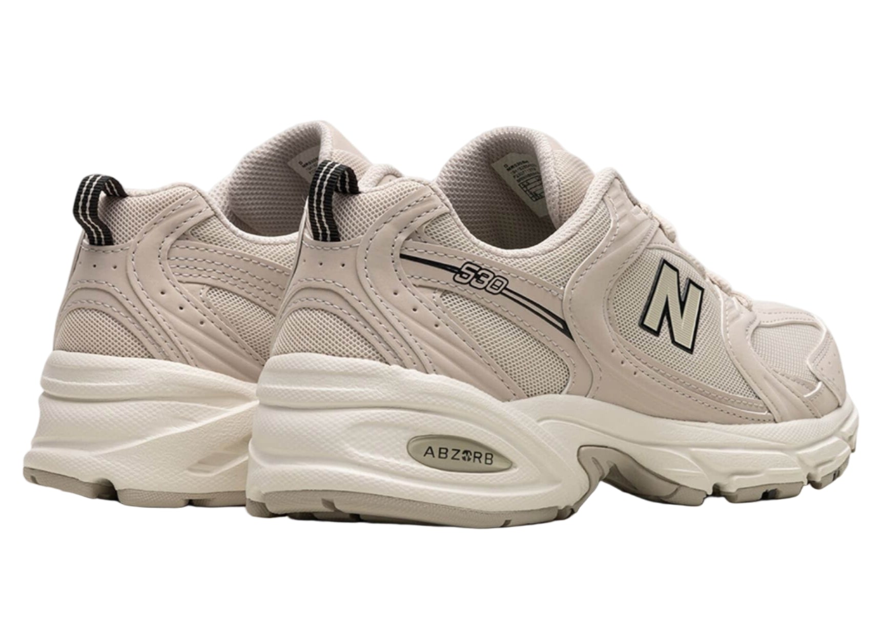 New Balance 530 "Ivory" MR530SH Heel View