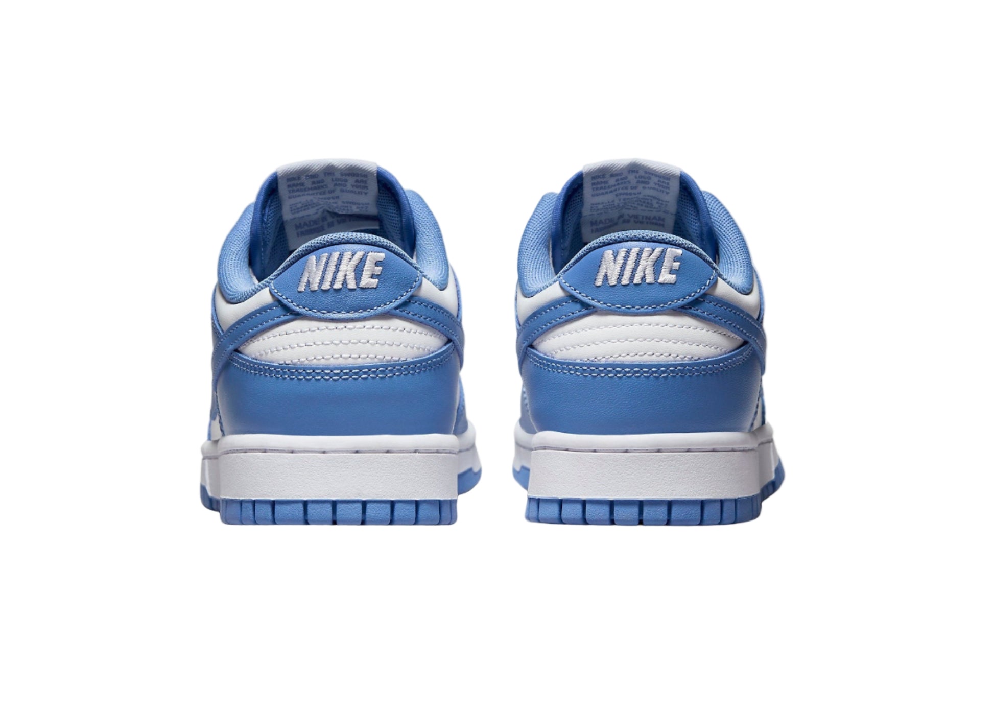 Nike Dunk Low "Polar Blue" DV0833-400 Heel View