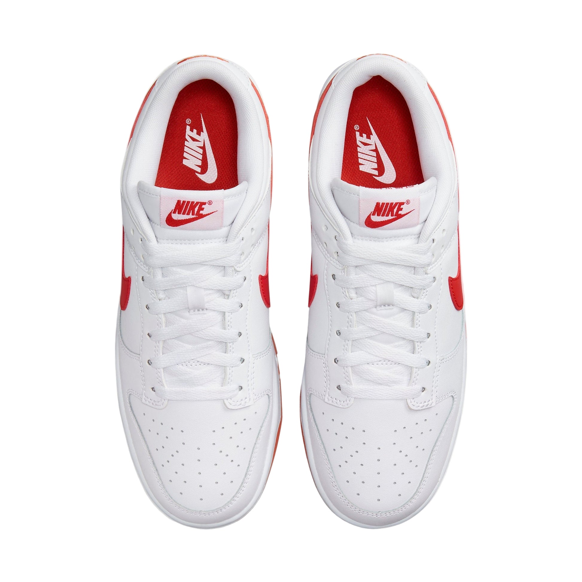 Nike Dunk Low "White Picante Red" DV0831-103 Top View