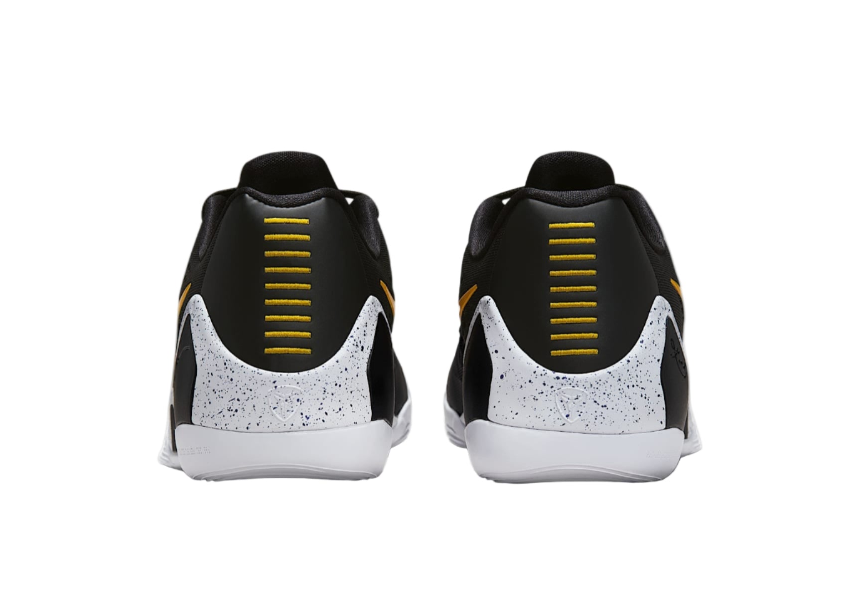 Nike Kobe 9 Protro Low "Black University Gold" IH1401-002 Heel View