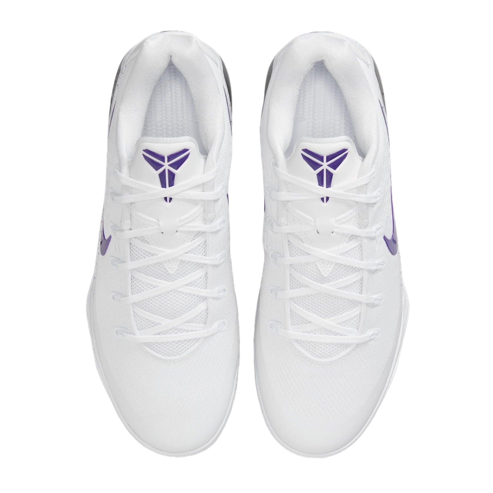 Nike Kobe 9 Protro Low White Court Purple IH1401-100 Top View