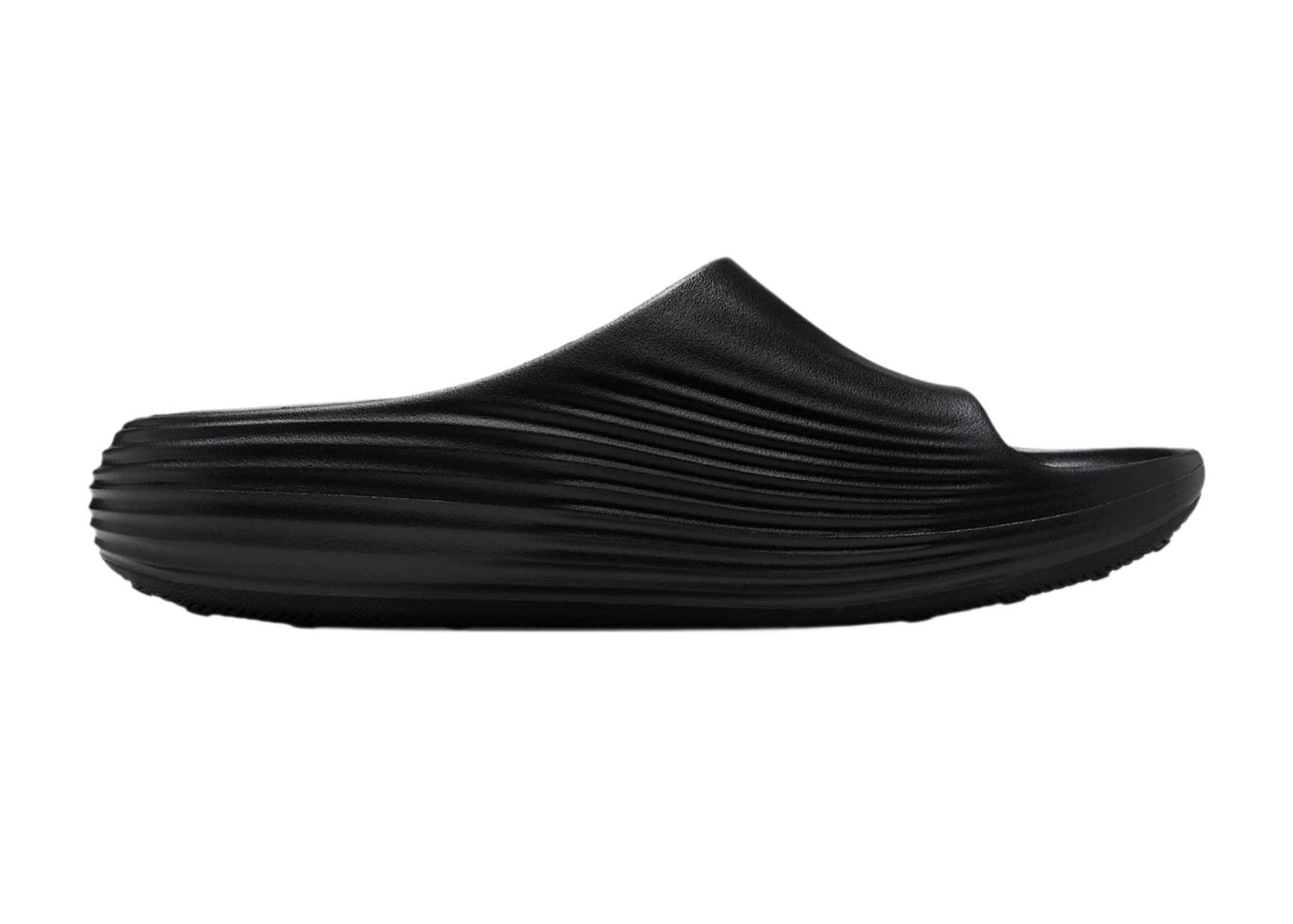 Nike ReactX Rejuven8 Slide Black HV4479-001 Heel View