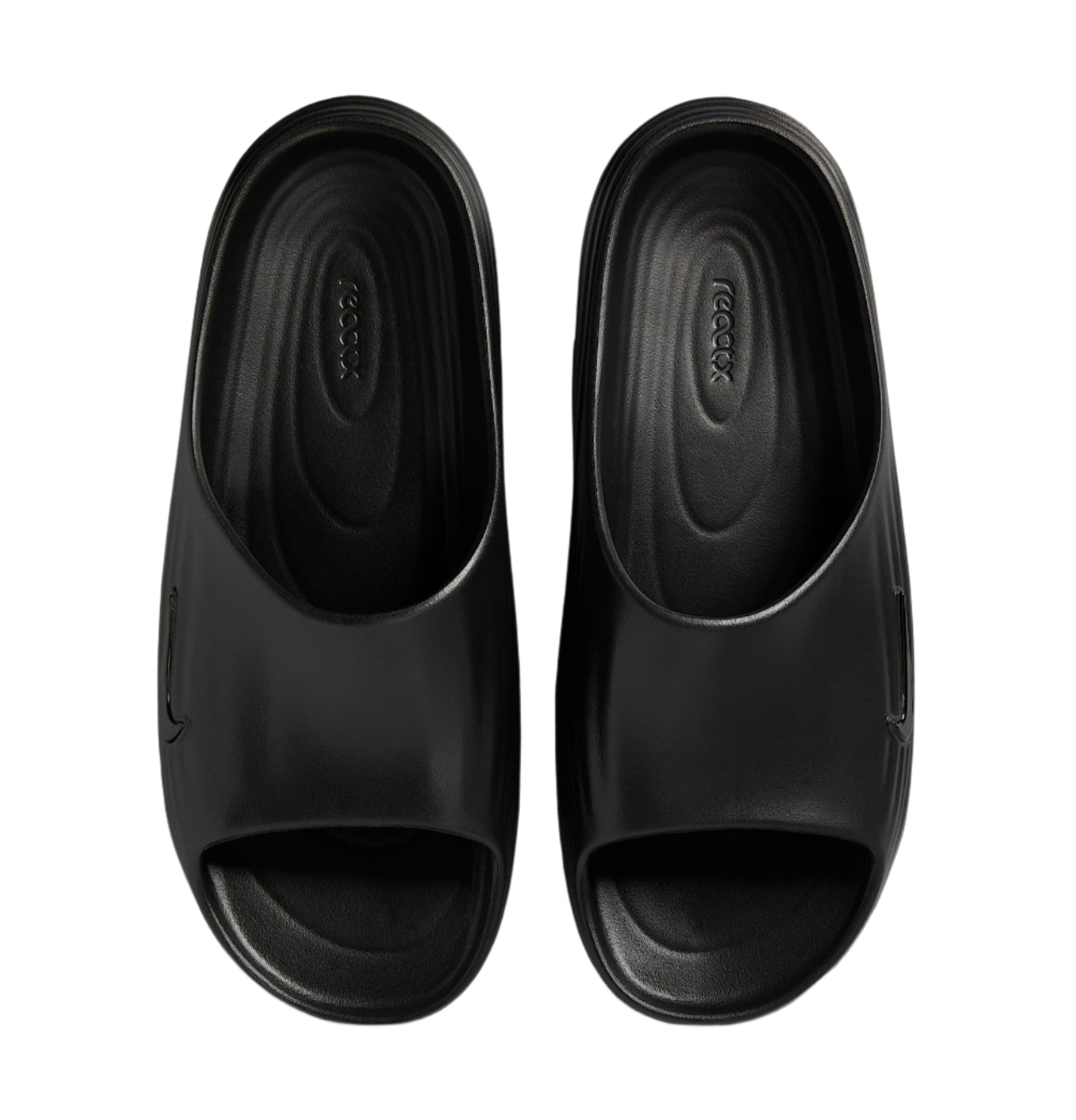 Nike ReactX Rejuven8 Slide Black HV4479-001 Top View