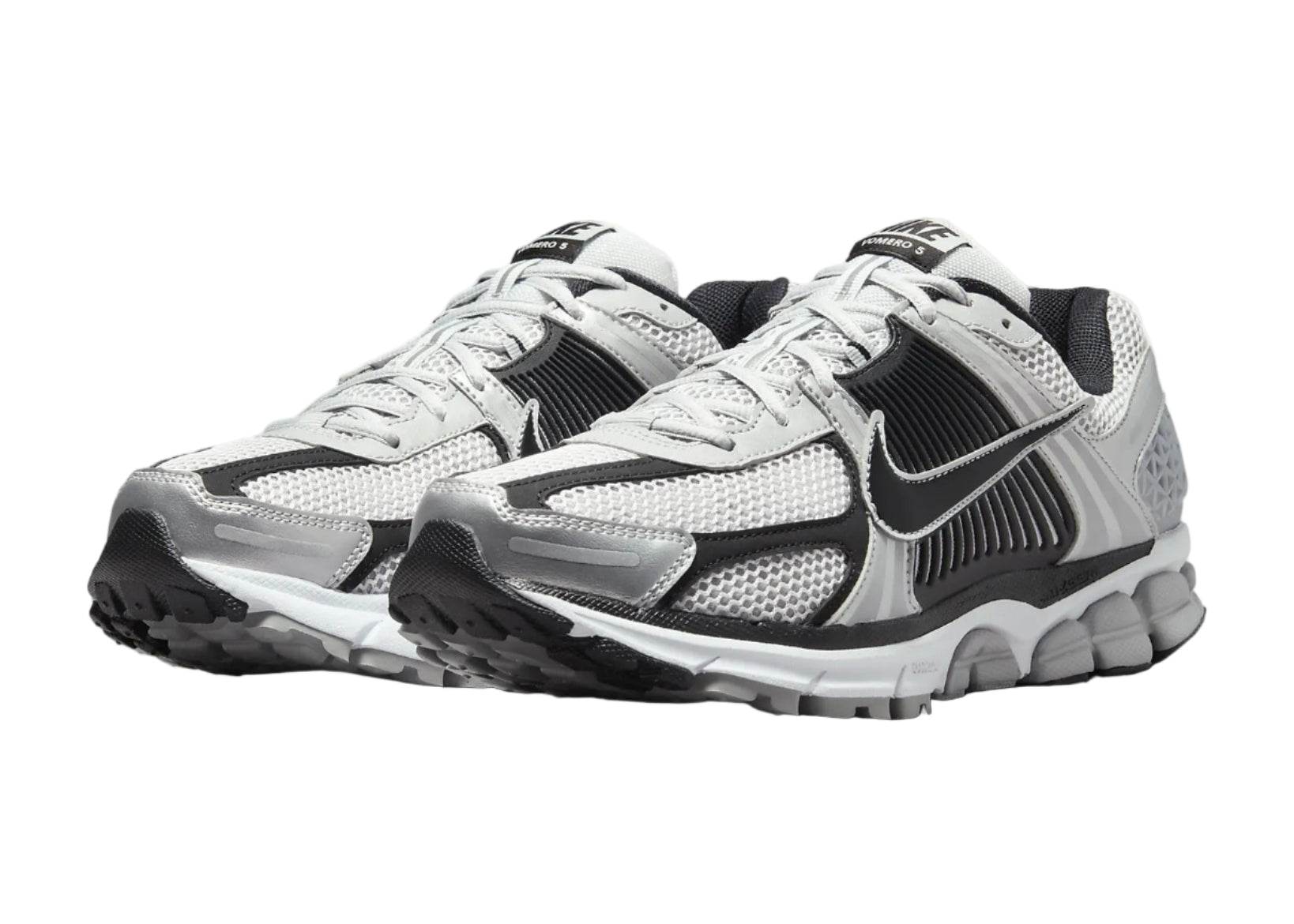 Nike Vomero 5 "Metallic Silver Black" FJ4151-004 Front View