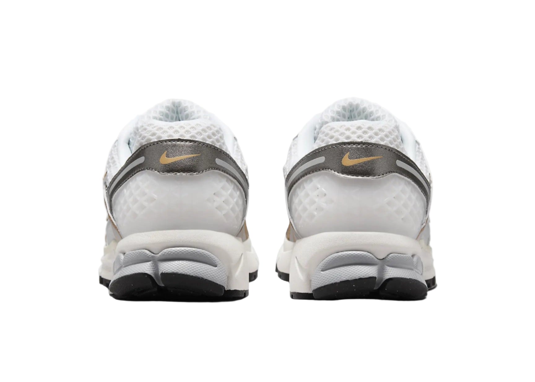 Nike Vomero 5 "Platinum Tint Metallic Gold" HJ7247-099 Heel View