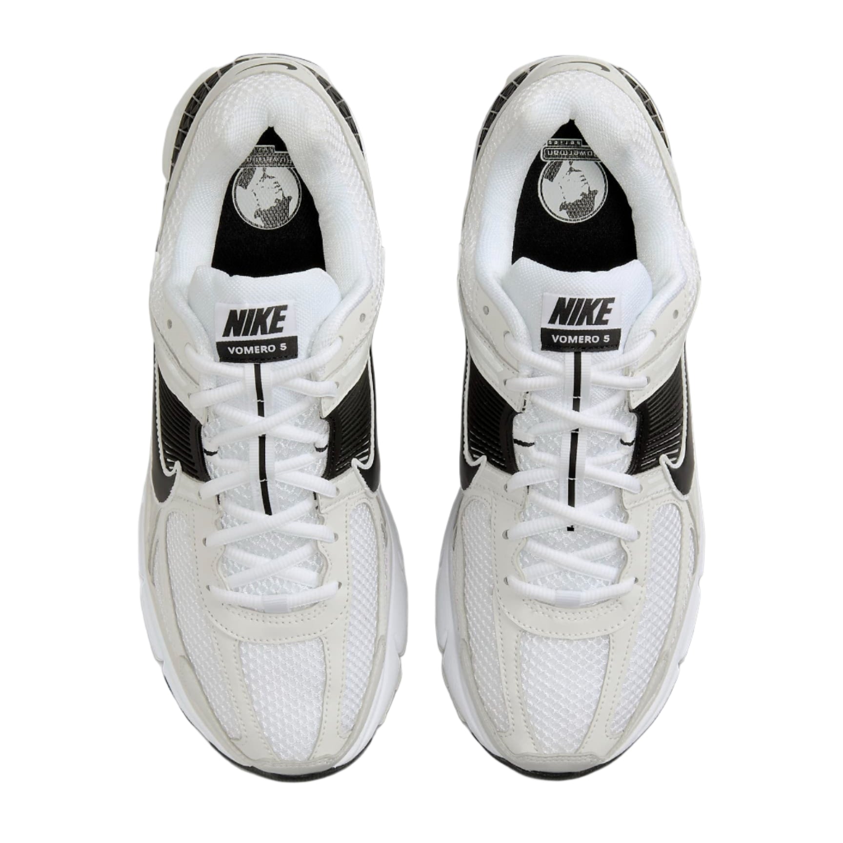 Nike Vomero 5 "White Black" FB9149-101 Top View