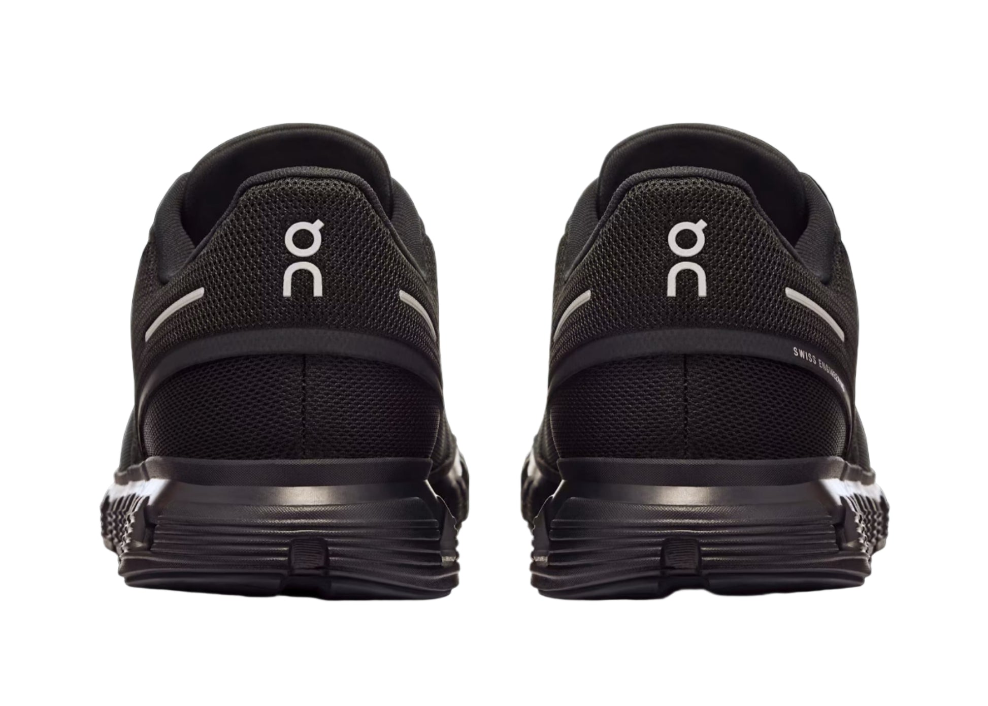 ON Cloud 6 "All Black" 3MF10071043 Heel View