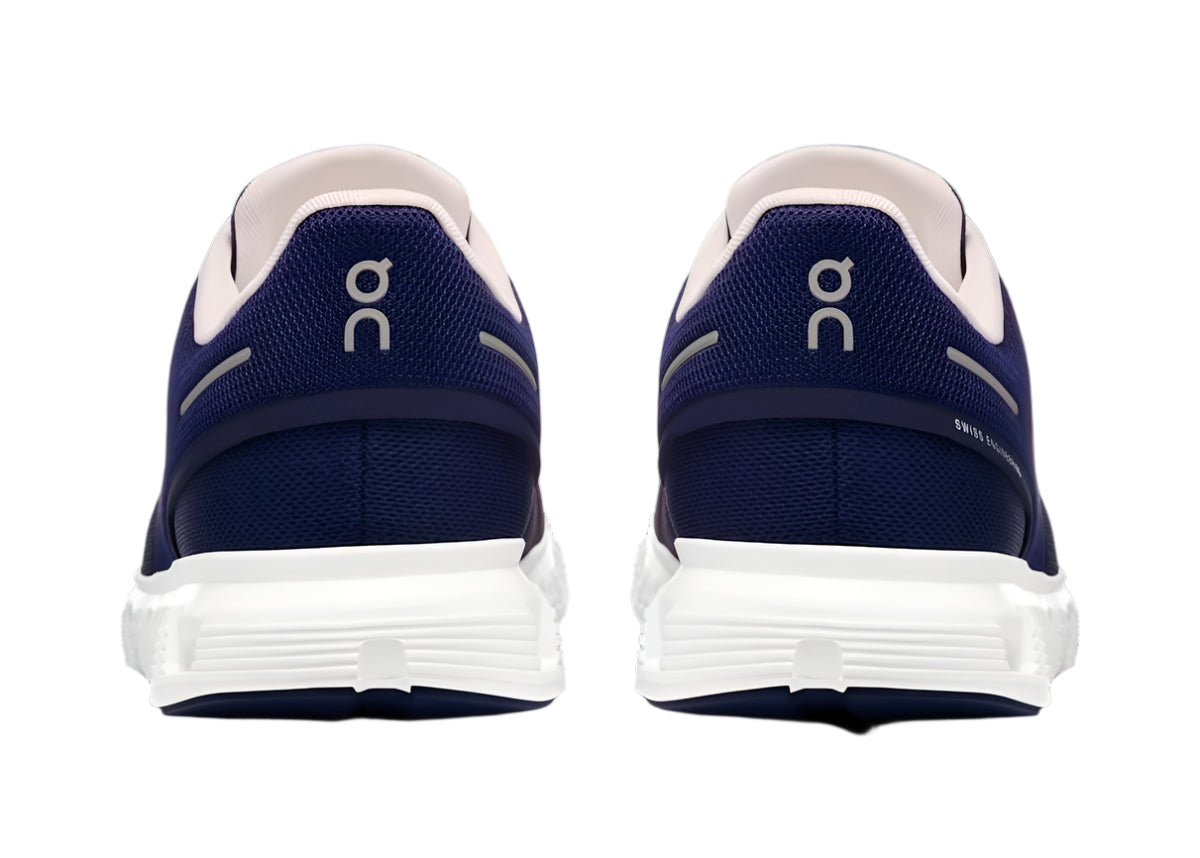 On Cloud 6 Midnight White 3MF10070692 Heel View