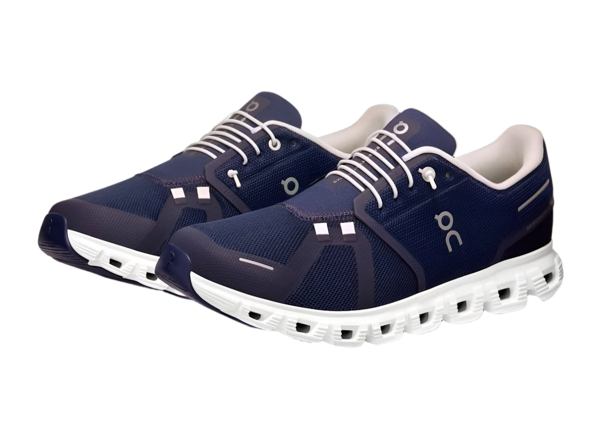 On Cloud 6 Midnight White 3MF10070692 On Feet View