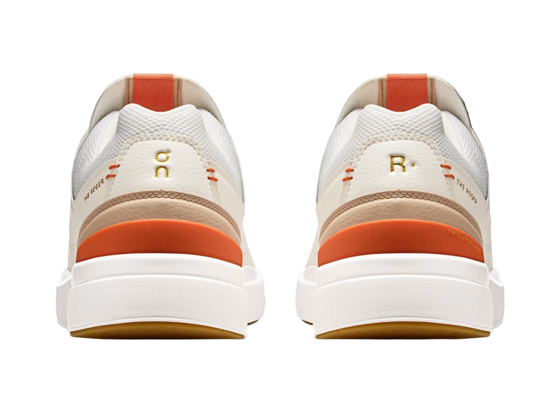 ON THE ROGER Centre Court "White Flame" 3MD11270256 Heel View