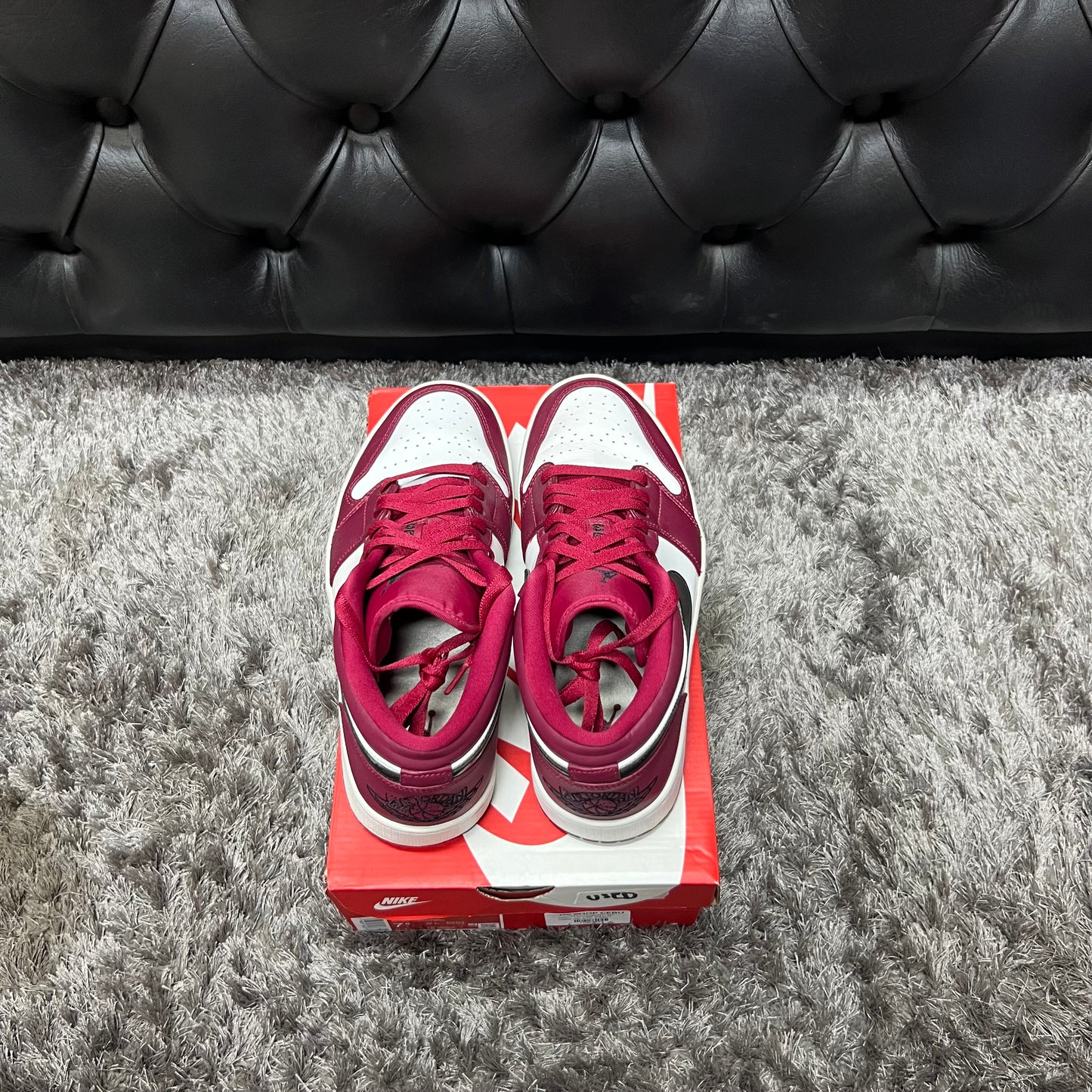 Jordan 1 Low Noble Red size 10 used
