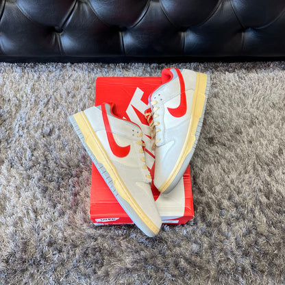 Nike Dunk Low Alt Dept Sail Red size 9 used