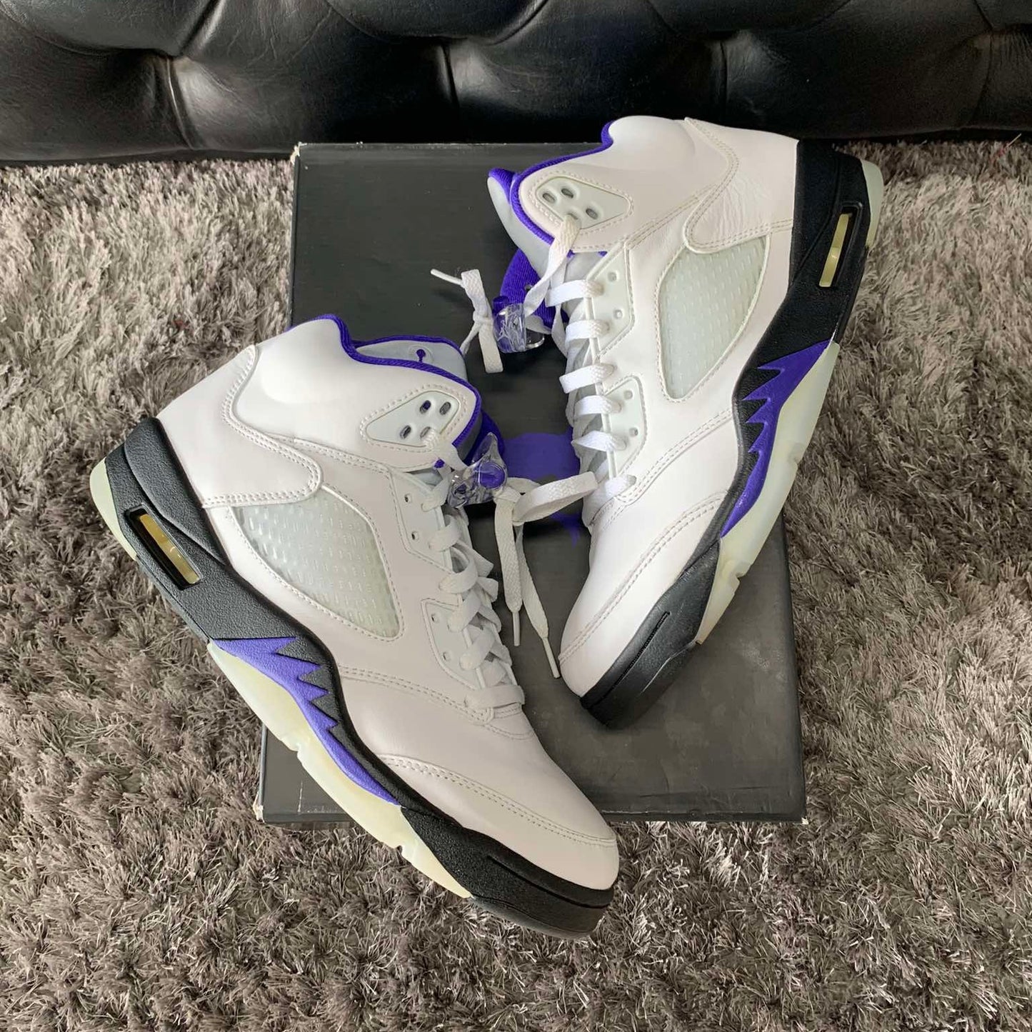 Jordan 5 Dark Concord size 10 used