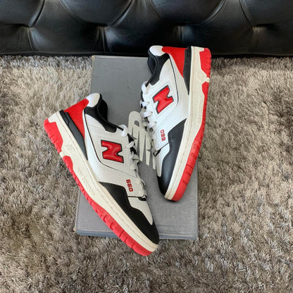 New Balance 550 White Red size 8 used