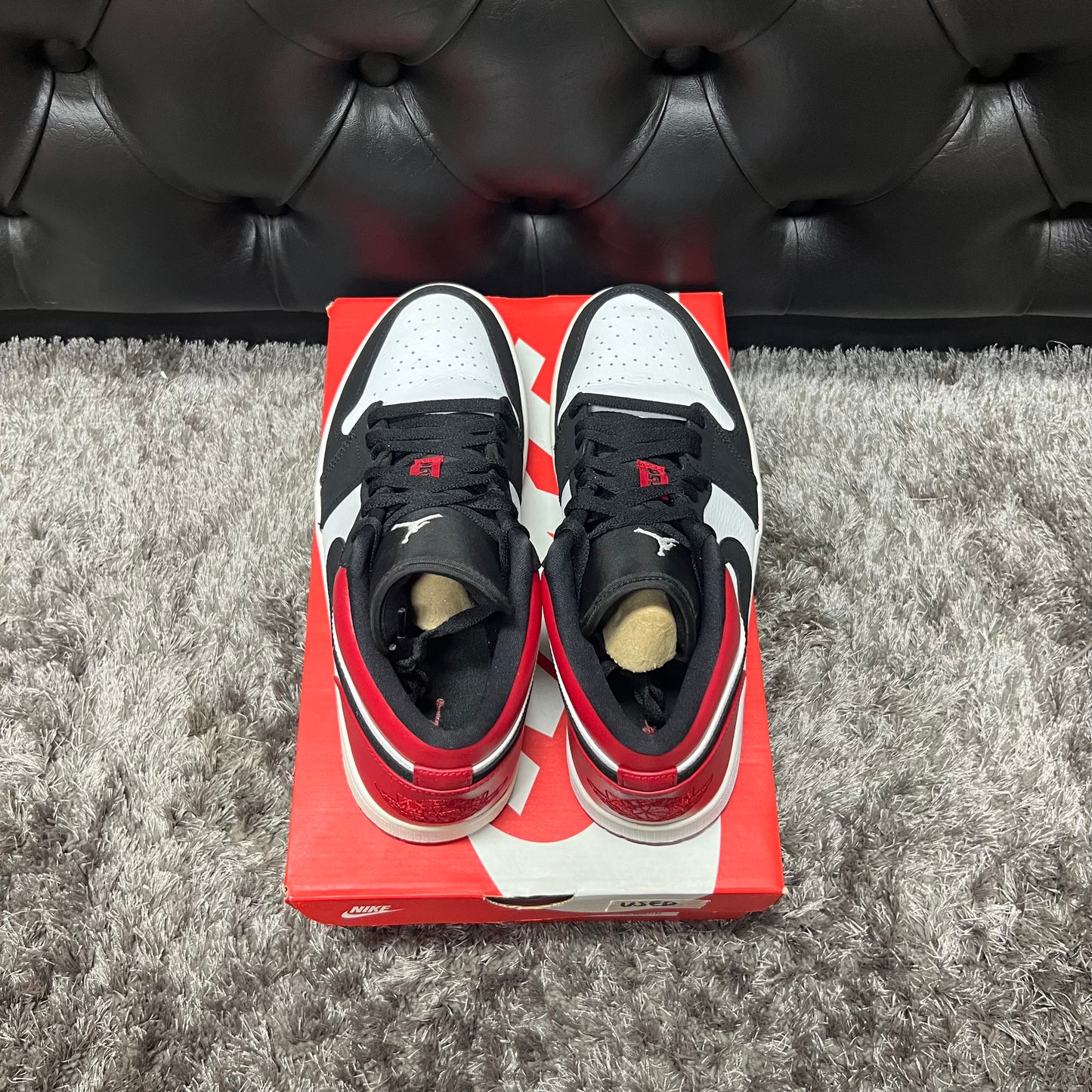 Jordan 1 Low Black Toe size 11 used