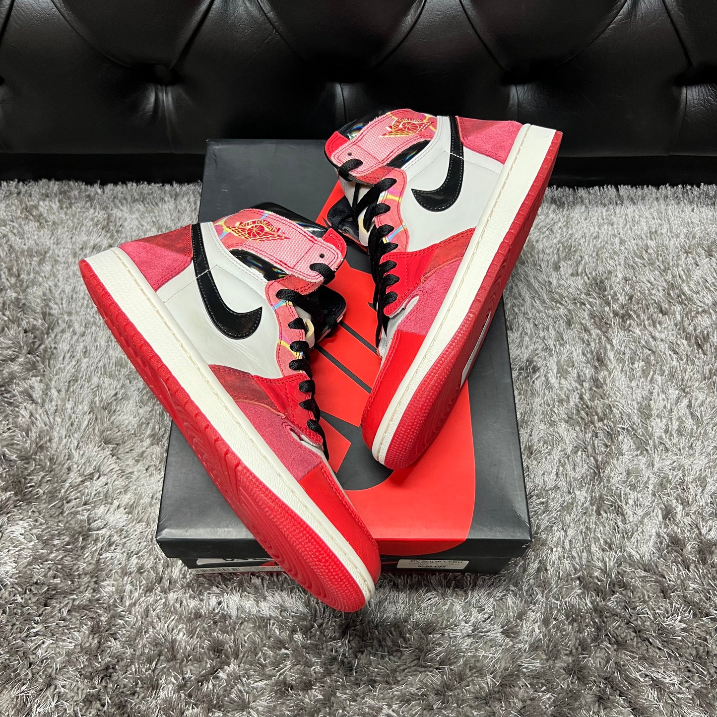 Jordan 1 High Spider Verse size 9.5 used