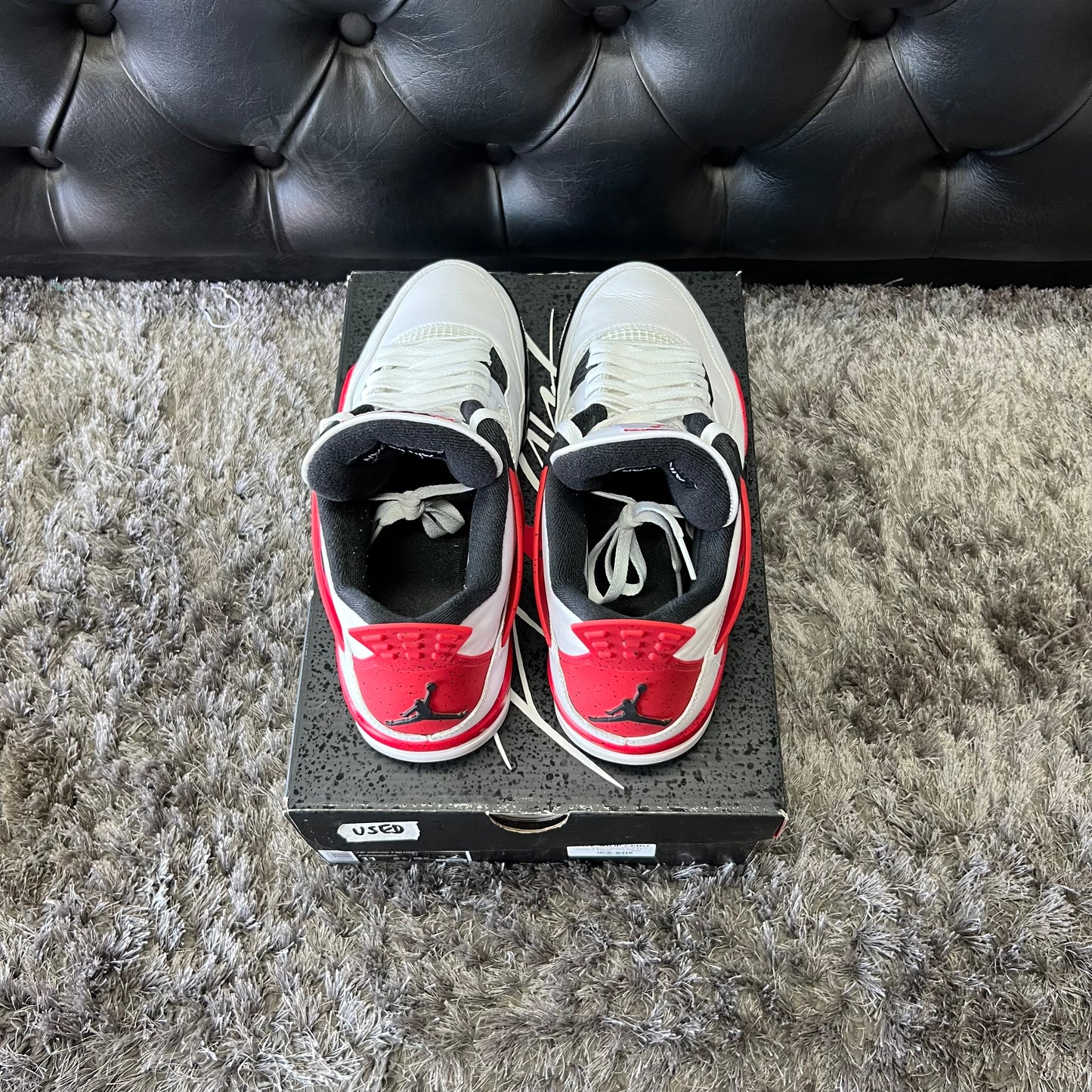 Jordan 4 Red Cement size 11 used