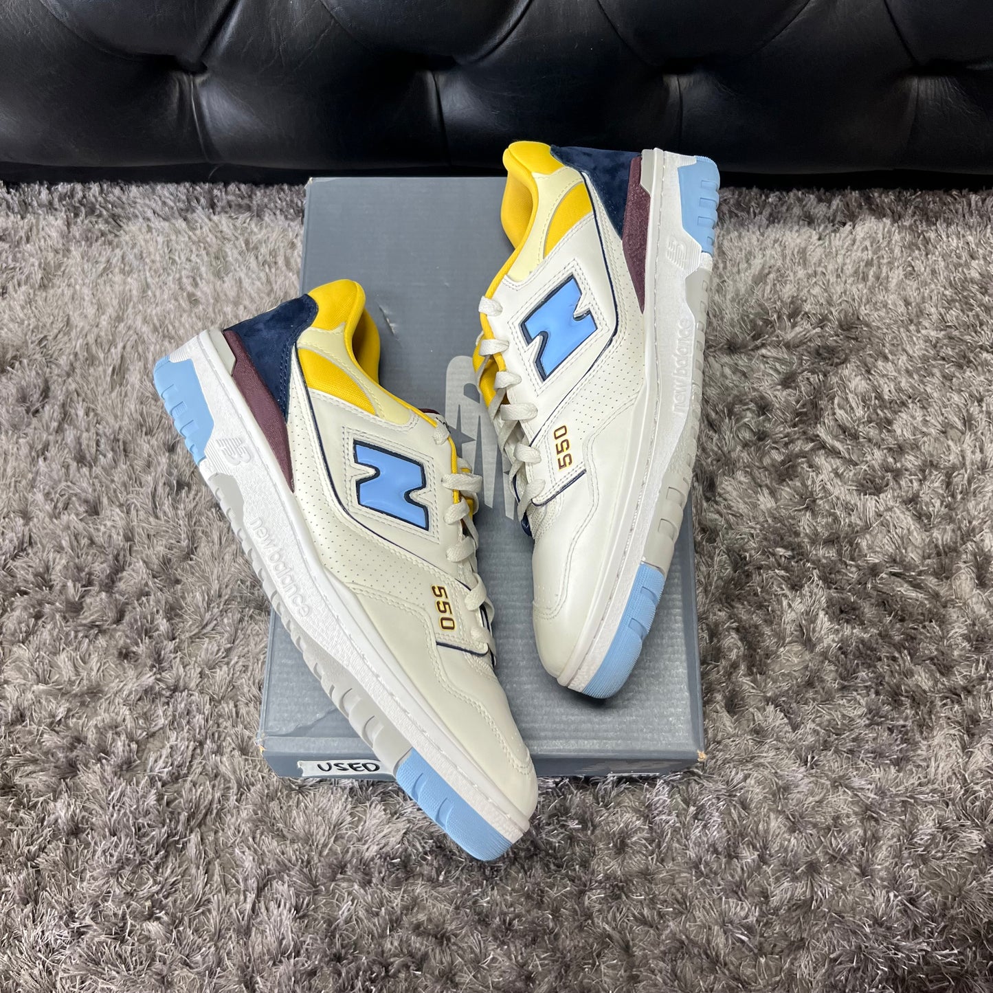 New Balance 550 Marquette size 10.5 used