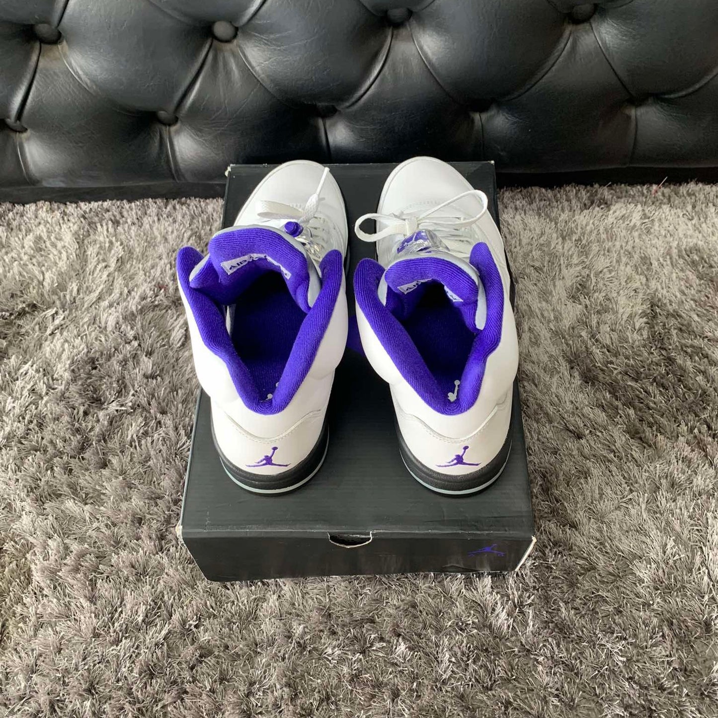 Jordan 5 Dark Concord size 10 used