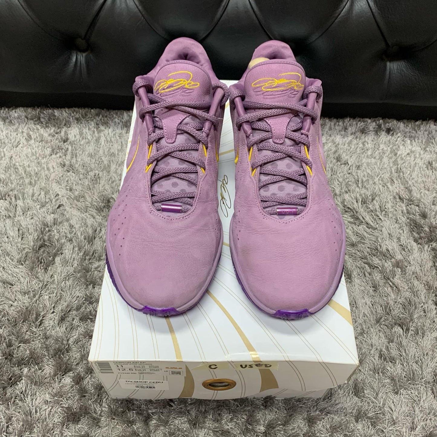 Lebron 21 Purple Rain size 11 used