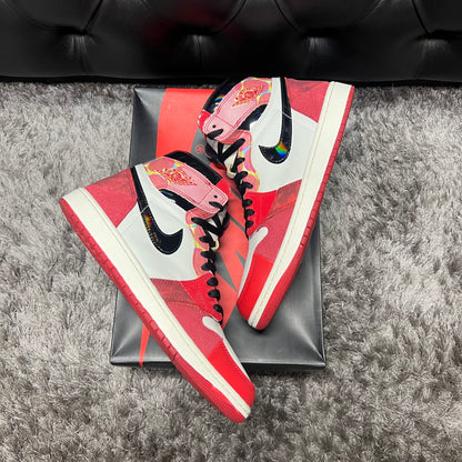 Jordan 1 High Spider Verse size 10.5 used