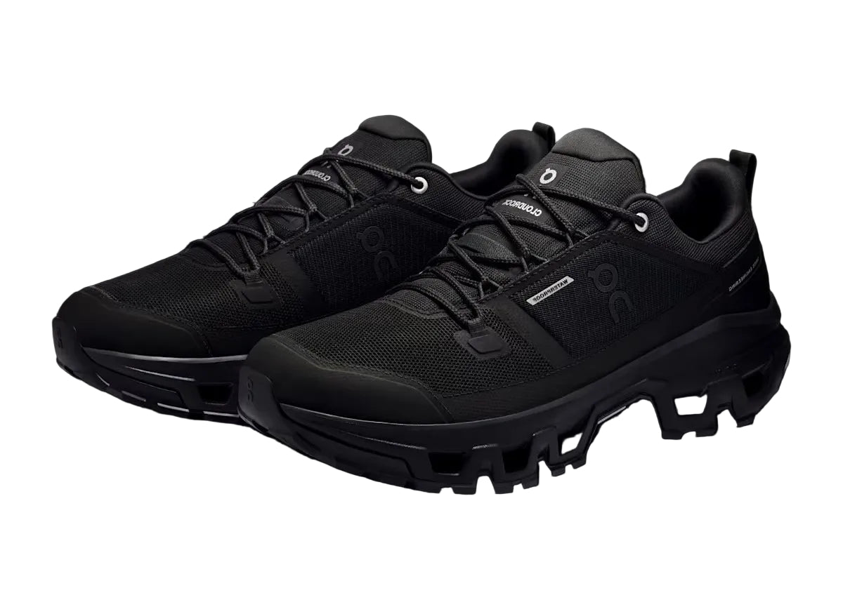 ON Cloudrock Low Waterproof “All Black”