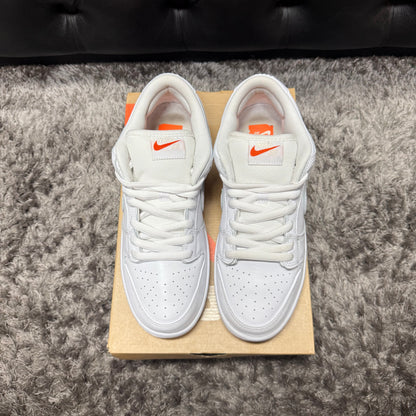 Nike SB Dunk Low Pro White size 10 used