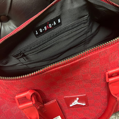 Jordan Monogram Duffle Bag Red used
