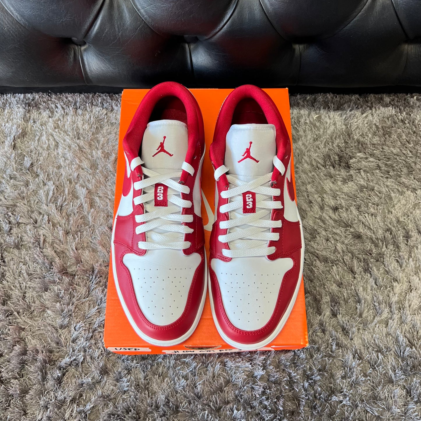 Jordan 1 Low Gym Red size 11 used