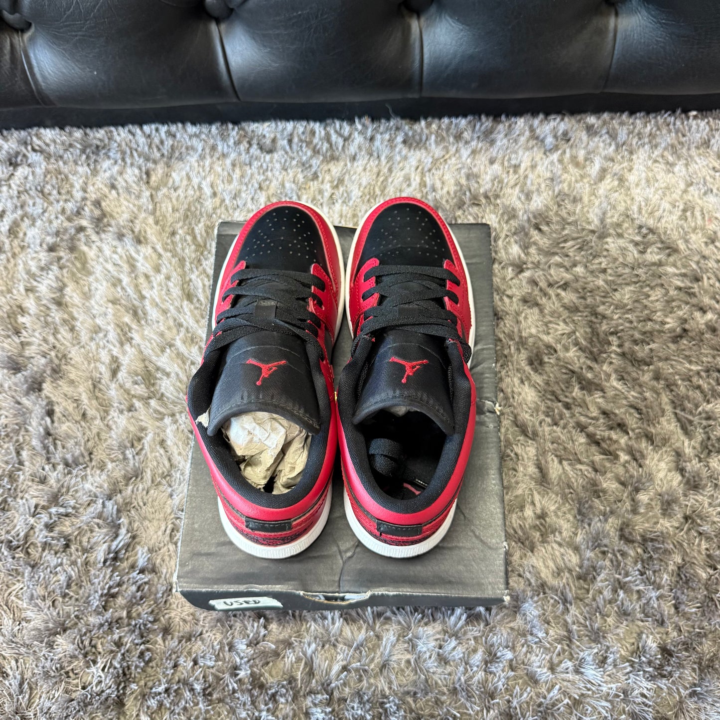 Jordan 1 Low Reverse Bred GS size 3.5Y/5w used