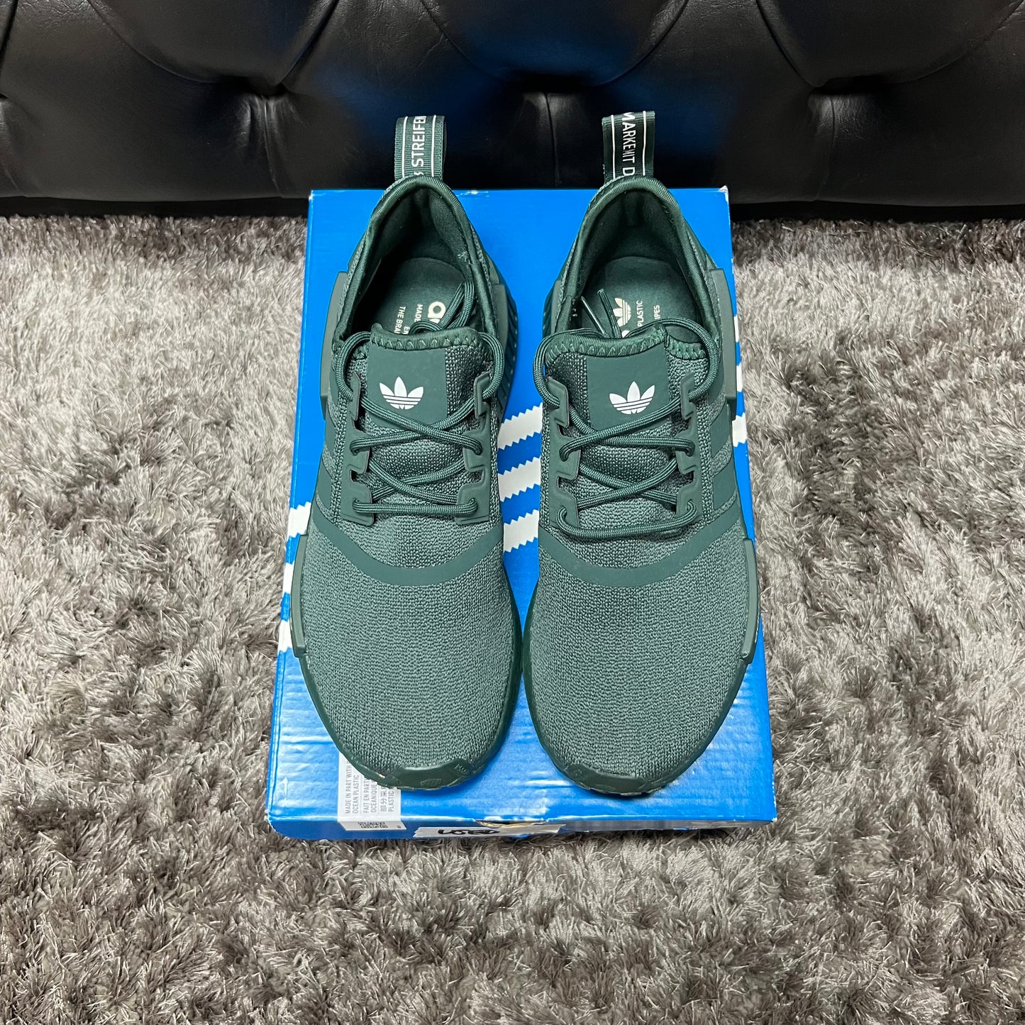 Adidas NMD R1 Mineral Green size 7.5 used