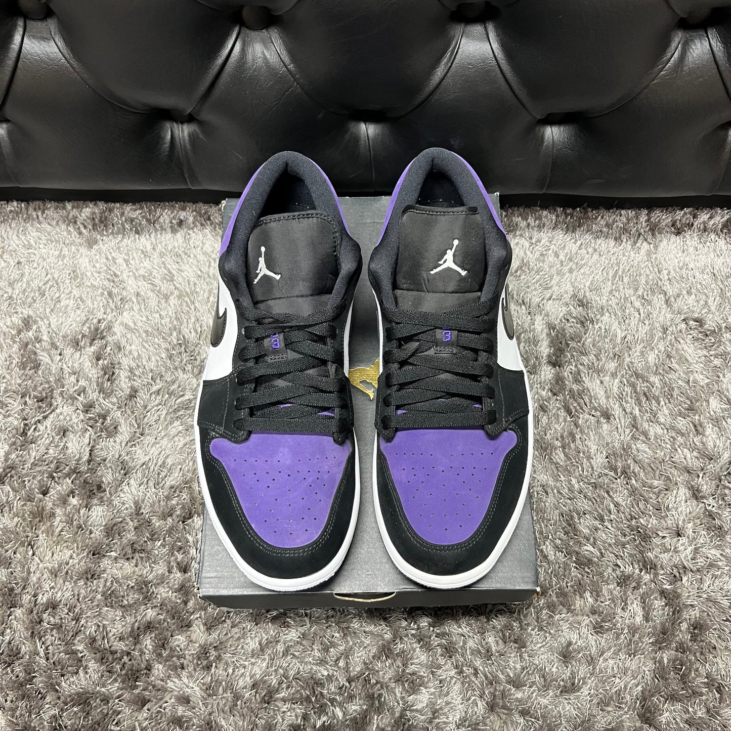 Jordan 1 Low Court Purple size 11 used