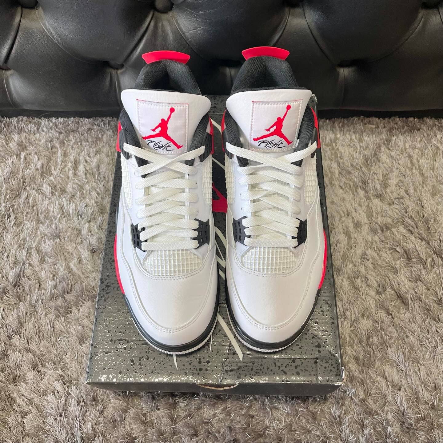 Jordan 4 Red Cement size 10 used