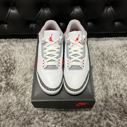 Jordan 3 Fire Red size 12 used