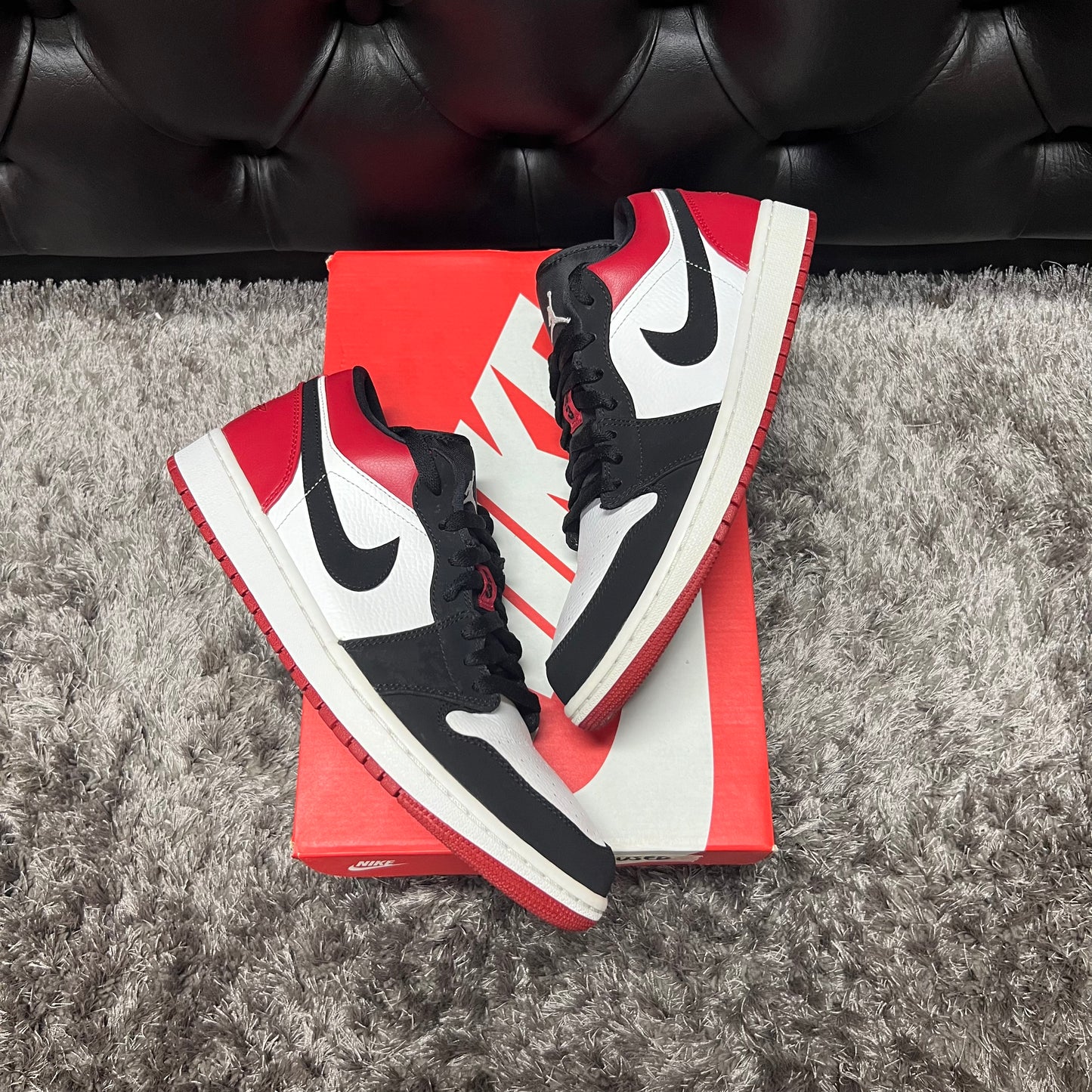 Jordan 1 Low Black Toe size 11 used