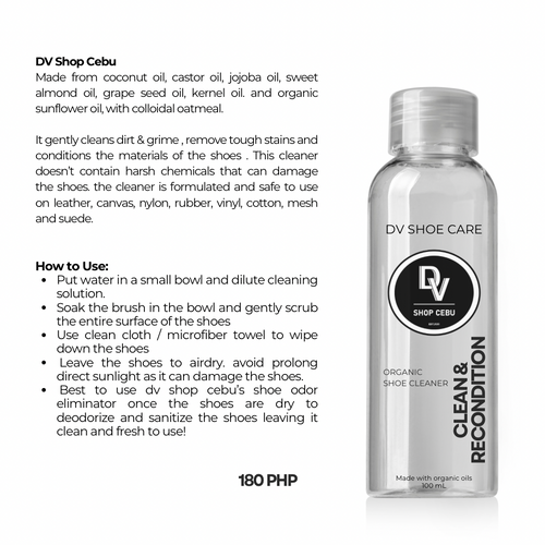 DV Shoe Cleaner
