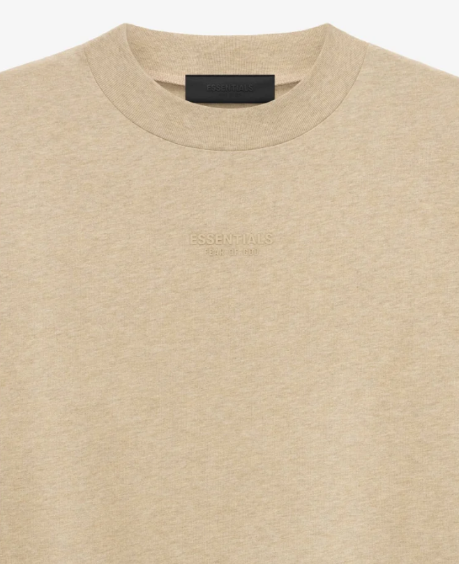 Fear Of God Essential Tee Gold Heather
