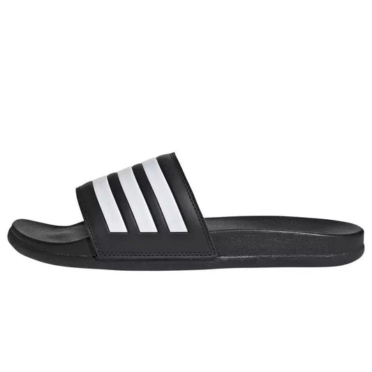 Adidas Adilette Comfort Slides Black White